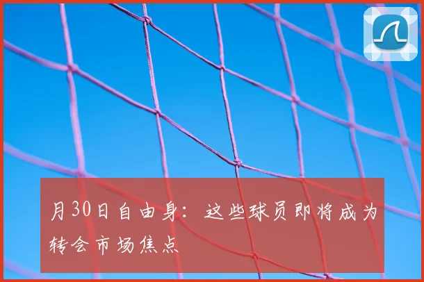 月30日自由身：这些球员即将成为转会市场焦点